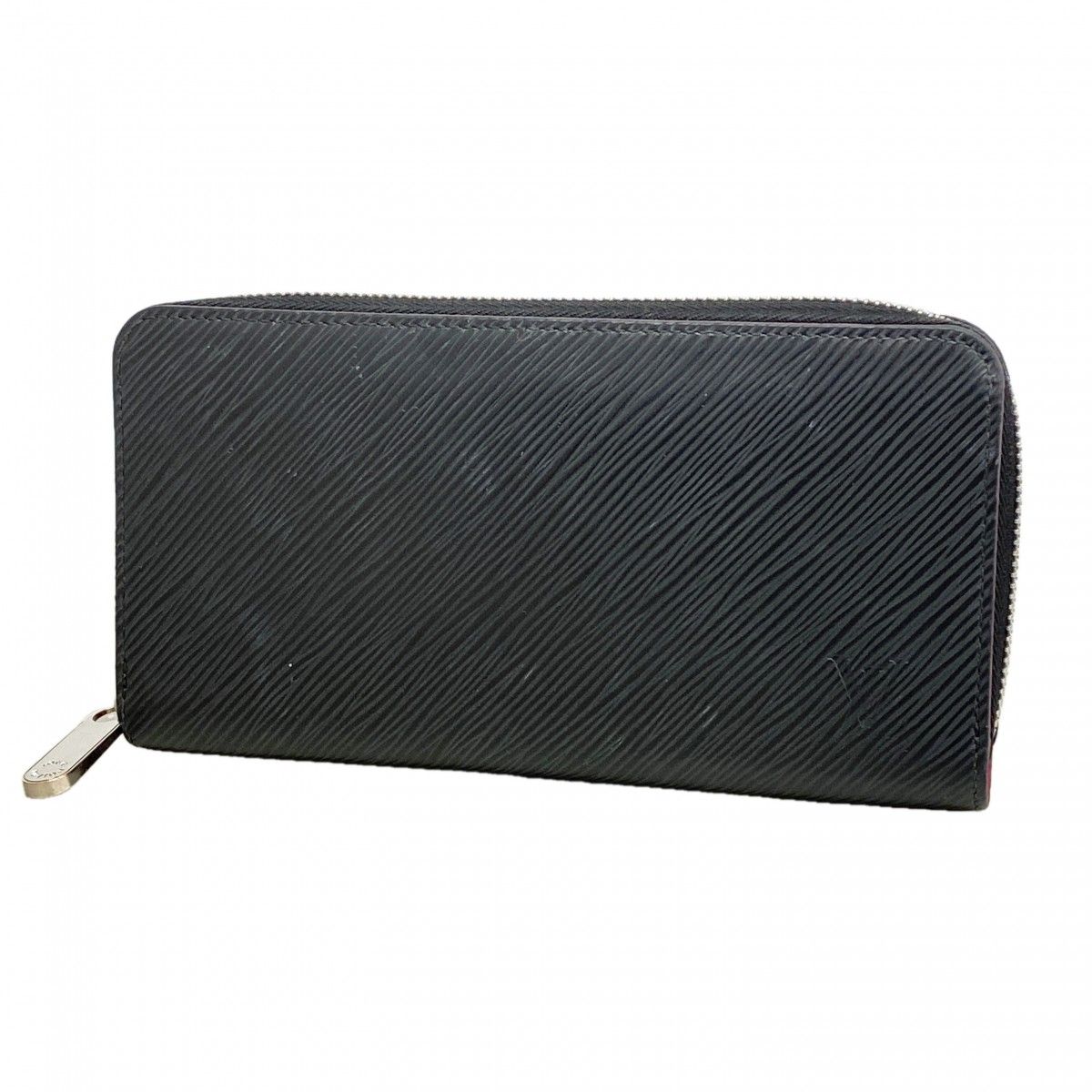 Louis Vuitton Wallet Epi Zippy Noir Hot Pink