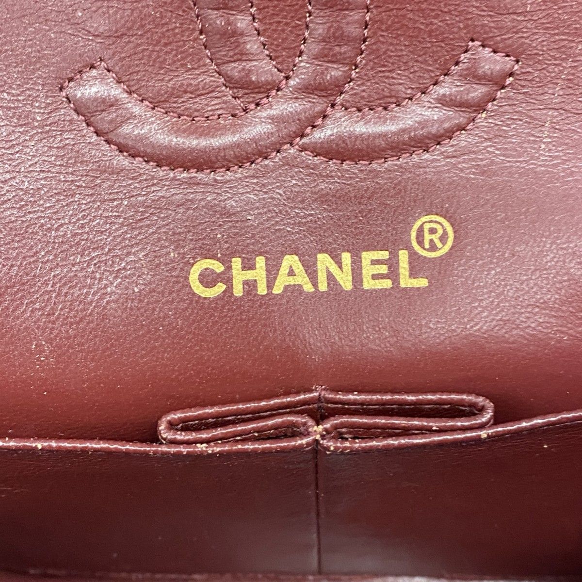 Chanel Shoulder Bag Quilted Lambskin Black Gold — view 5