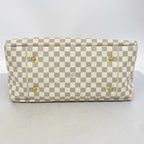 Louis Vuitton Tote Damier Azur Artsy MM White — view 3