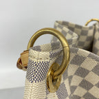 Louis Vuitton Tote Damier Azur Artsy MM White — view 8