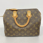 Louis Vuitton Handbag Monogram Speedy 25 Brown — view 9