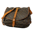 Louis Vuitton Shoulder Bag Monogram Saumur 35 Brown