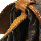 Louis Vuitton Shoulder Bag Monogram Saumur 35 Brown — view 8