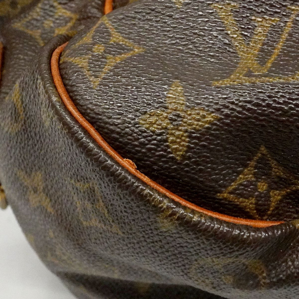 Louis Vuitton Shoulder Bag Monogram Saumur 35 Brown — view 9