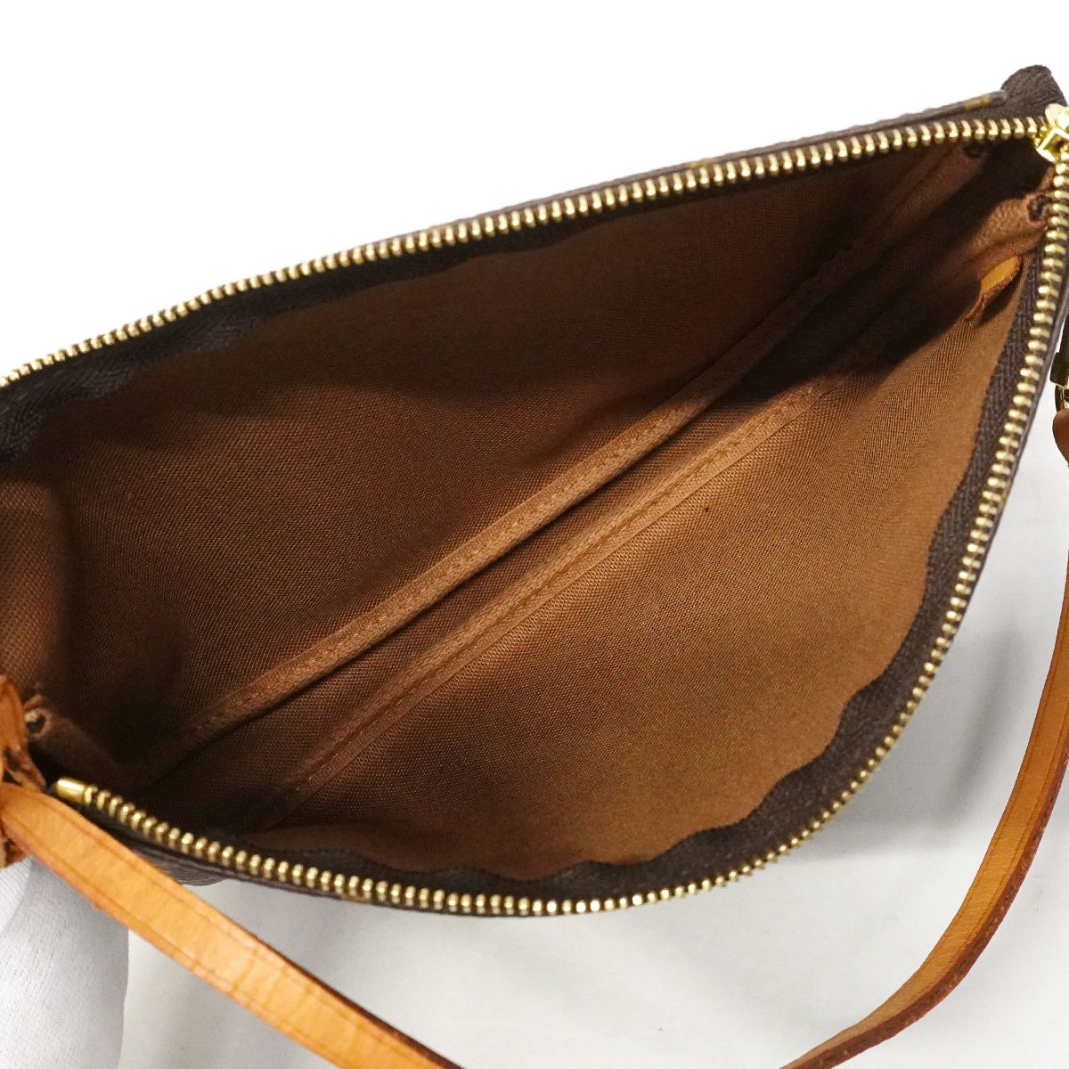 Louis Vuitton Pouch Monogram Pochette Brown — view 4