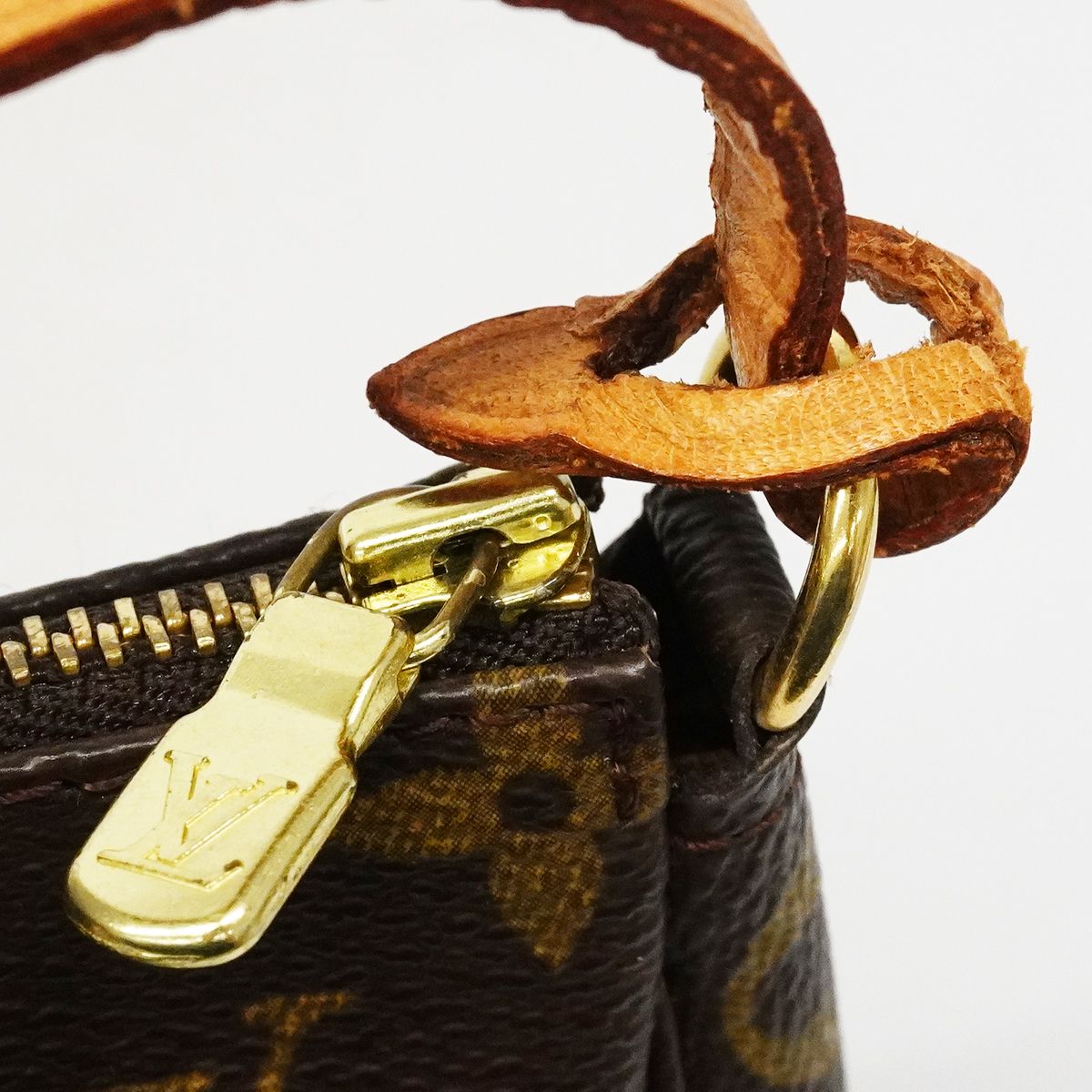Louis Vuitton Pouch Monogram Pochette Brown — view 7