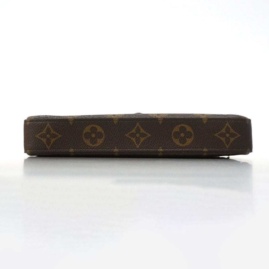 Louis Vuitton Shoulder Wallet Monogram Pochette Felicity Fuchsia — view 3