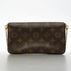 Louis Vuitton Shoulder Wallet Monogram Pochette Felicity Fuchsia — view 9