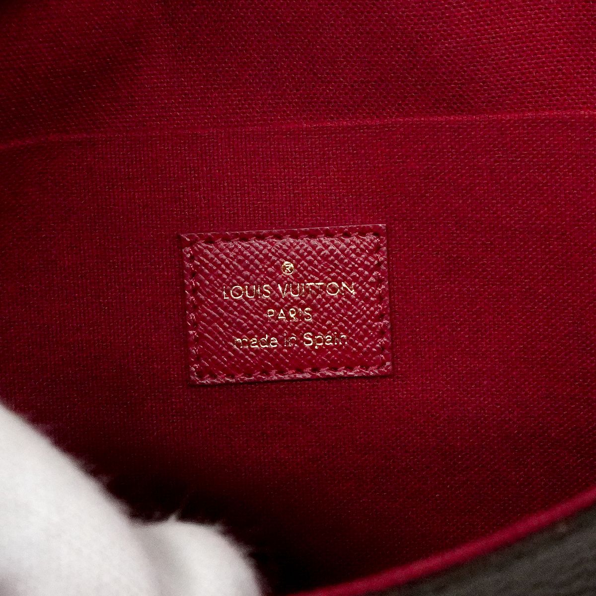 Louis Vuitton Shoulder Wallet Monogram Pochette Felicity Fuchsia — view 5