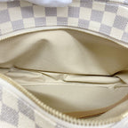 Louis Vuitton Shoulder Bag Damier Azur Naviglio White — view 4