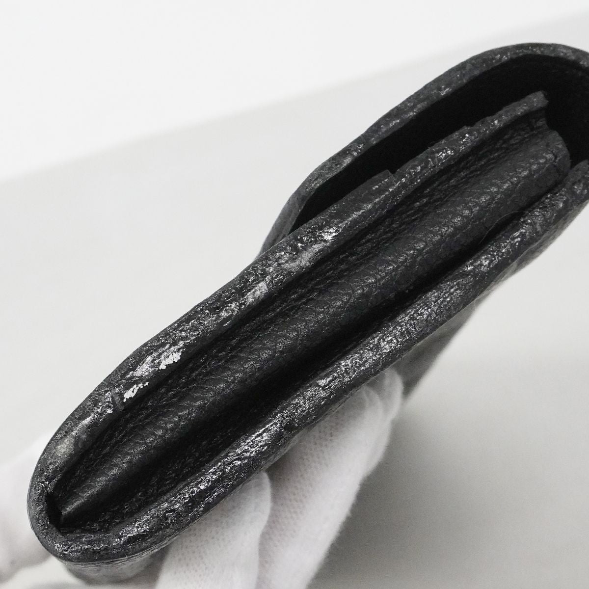 Louis Vuitton Wallet Monogram Empreinte Portefeuille Curilles Noir — view 7