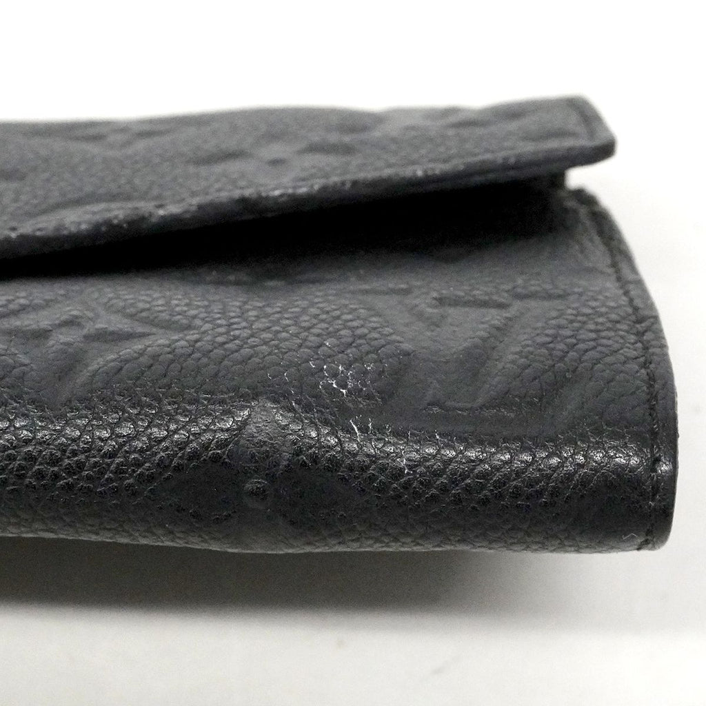 Louis Vuitton Wallet Monogram Empreinte Portefeuille Curilles Noir — view 9