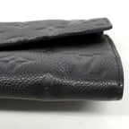 Louis Vuitton Wallet Monogram Empreinte Portefeuille Curilles Noir — view 9