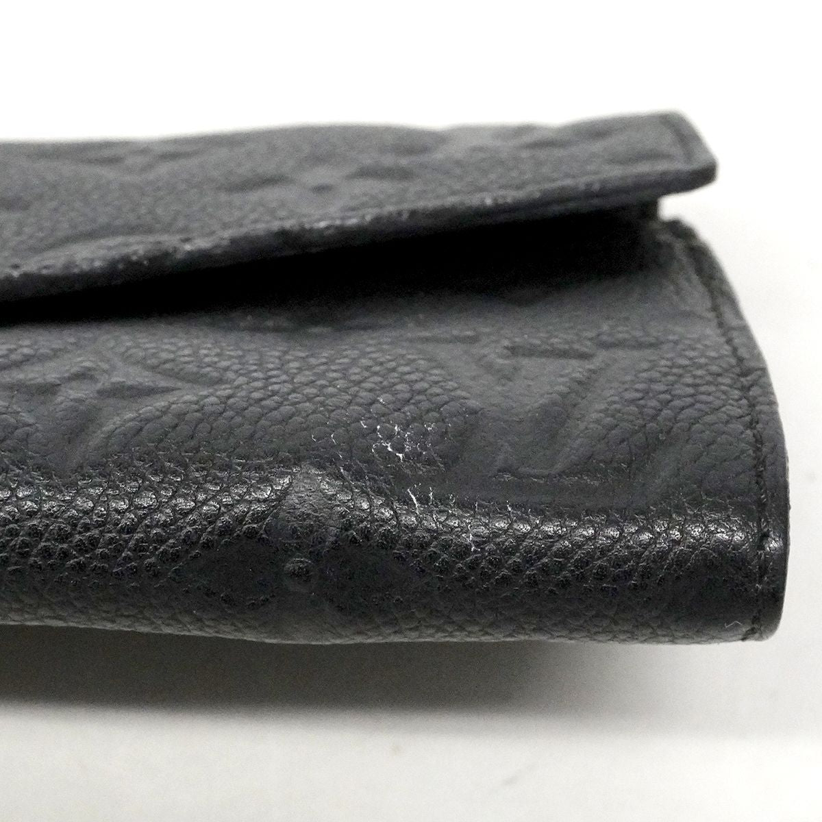 Louis Vuitton Wallet Monogram Empreinte Portefeuille Curilles Noir — view 9