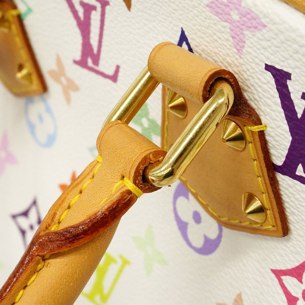 Louis Vuitton Handbag Monogram Multicolor Tourville Blanc — view 7