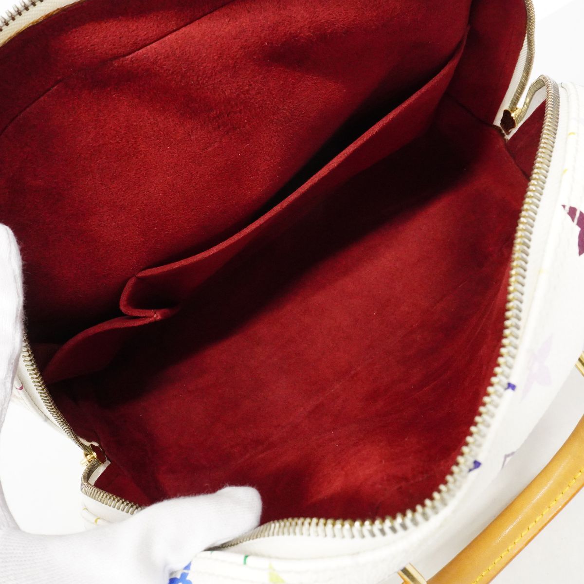 Louis Vuitton Handbag Monogram Multicolor Tourville Blanc — view 4