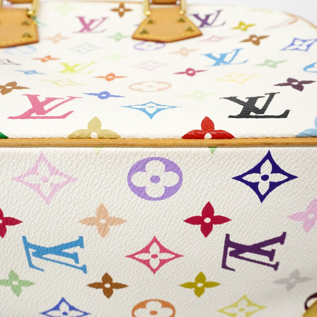 Louis Vuitton Handbag Monogram Multicolor Tourville Blanc — view 8