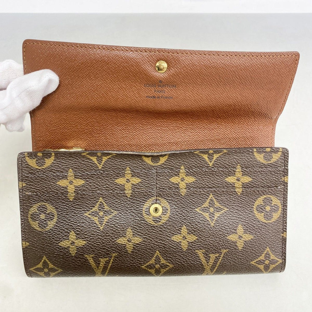 Louis Vuitton Wallet Monogram Portefeuille Sarah Brown — view 9