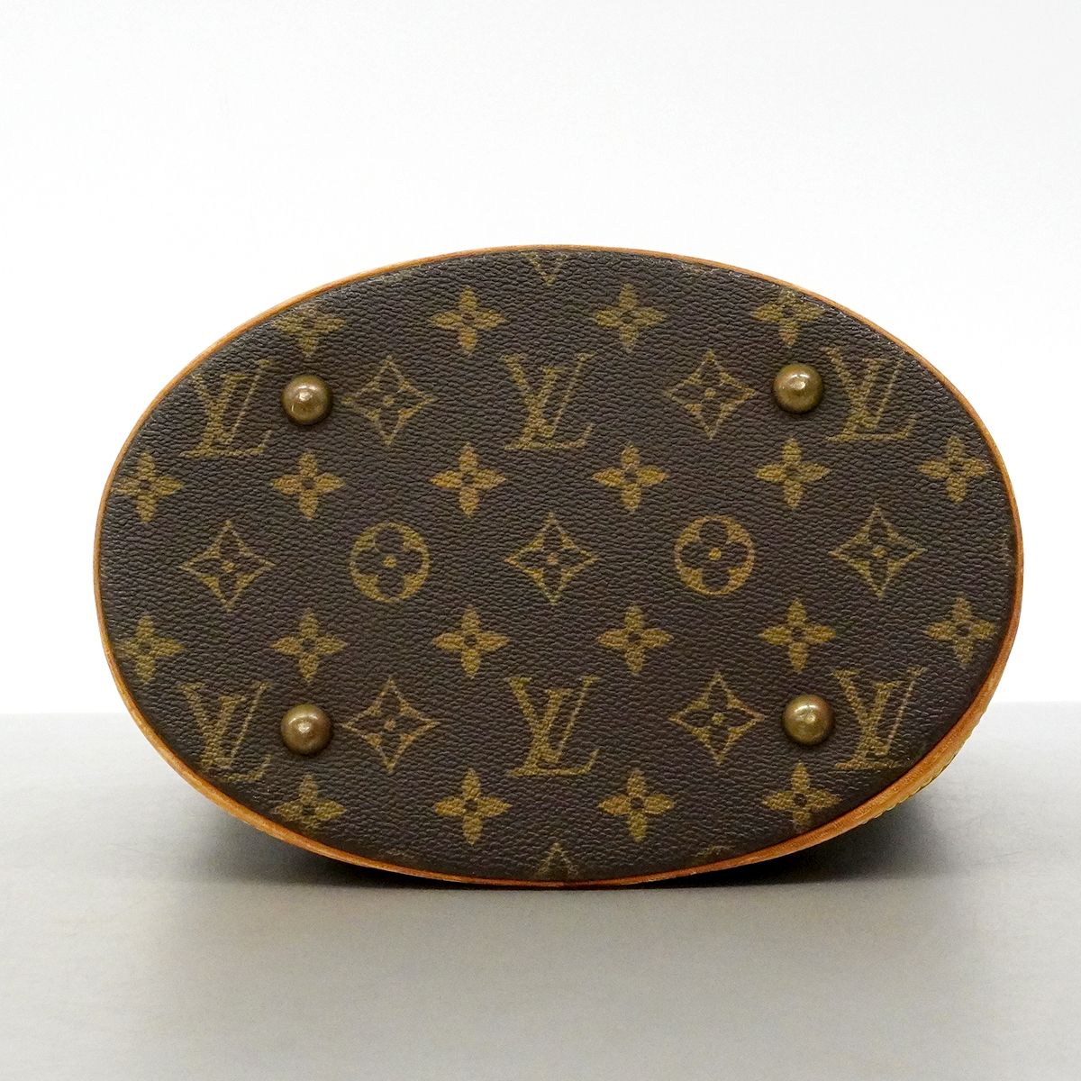 Louis Vuitton Tote Monogram Bucket PM Brown — view 3