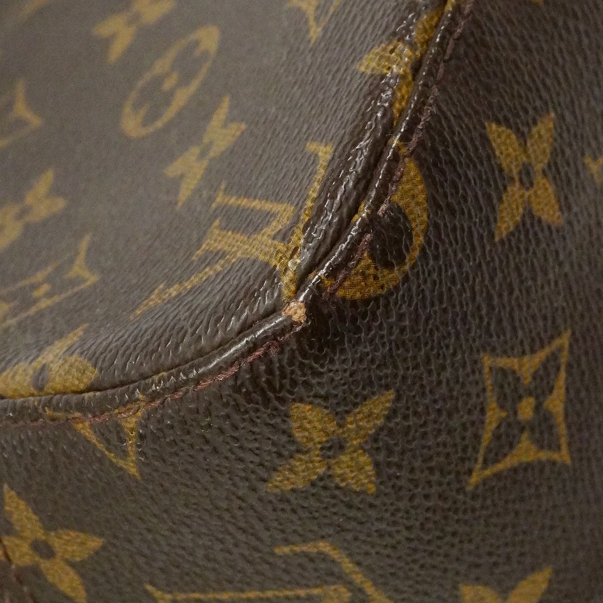 Louis Vuitton Handbag Monogram Spontini Brown 2-Way — view 9