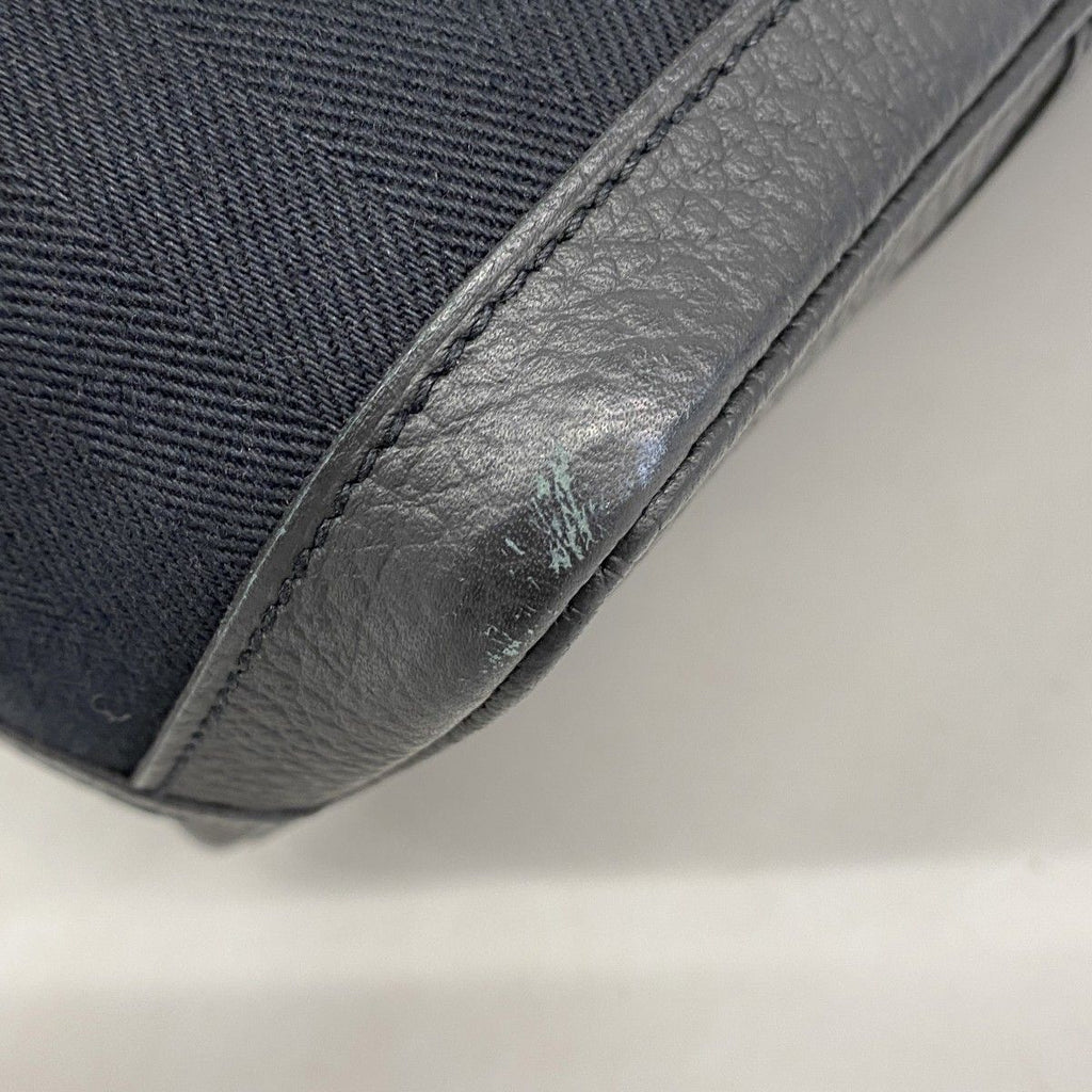 Hermes Tote Garden Party TPM Canvas Black Silver — view 6