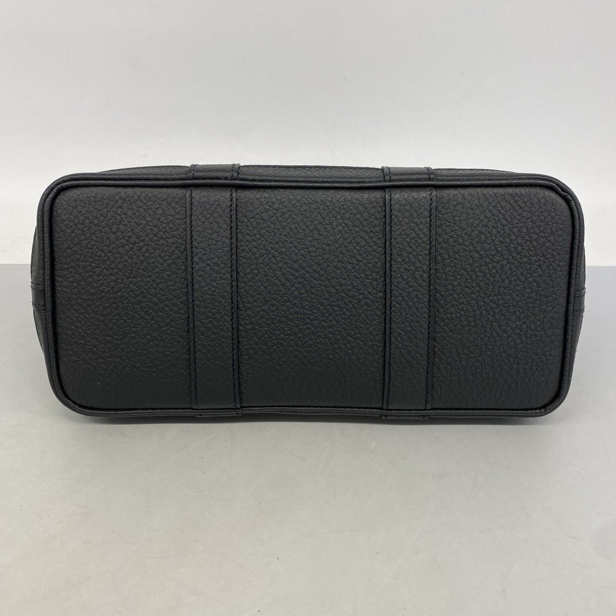 Hermes Tote Garden Party TPM Canvas Black Silver — view 3