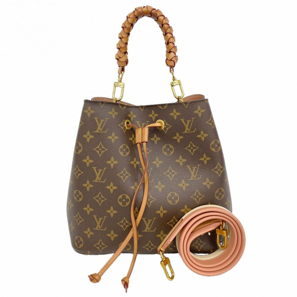 Louis Vuitton Handbag Monogram Neo Noe Brown 2-Way