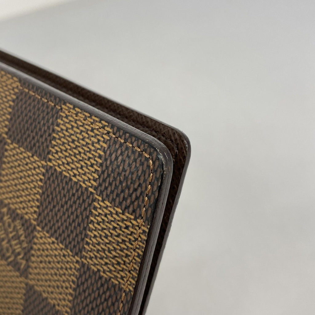 Louis Vuitton Long Bill Holder Damier Porte-Billets Carte Cles Ebene Wallet — view 6