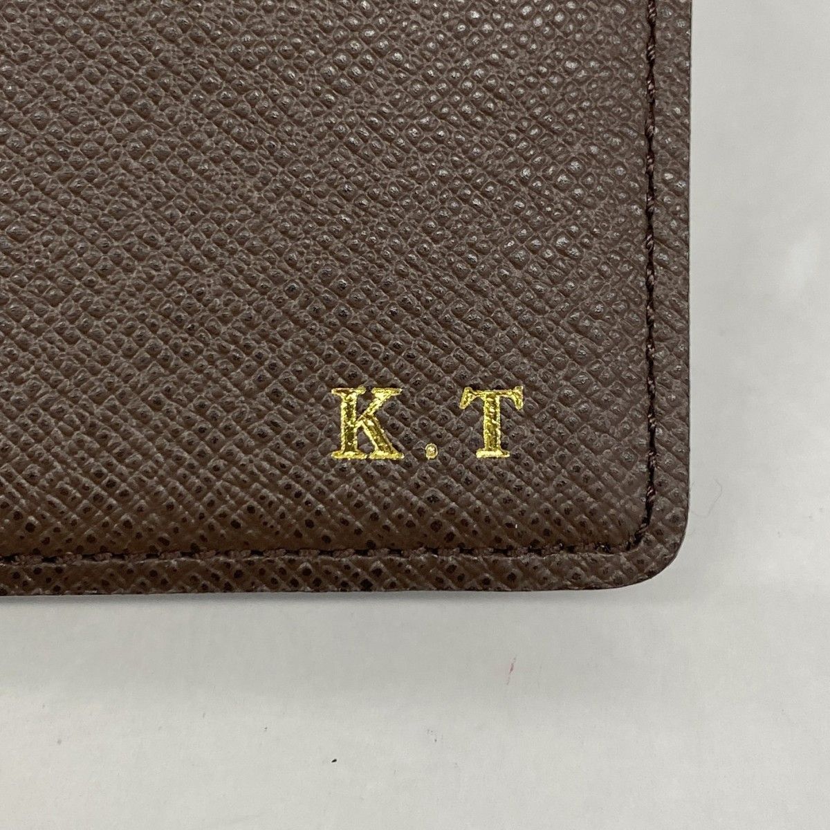 Louis Vuitton Long Bill Holder Damier Porte-Billets Carte Cles Ebene Wallet — view 5