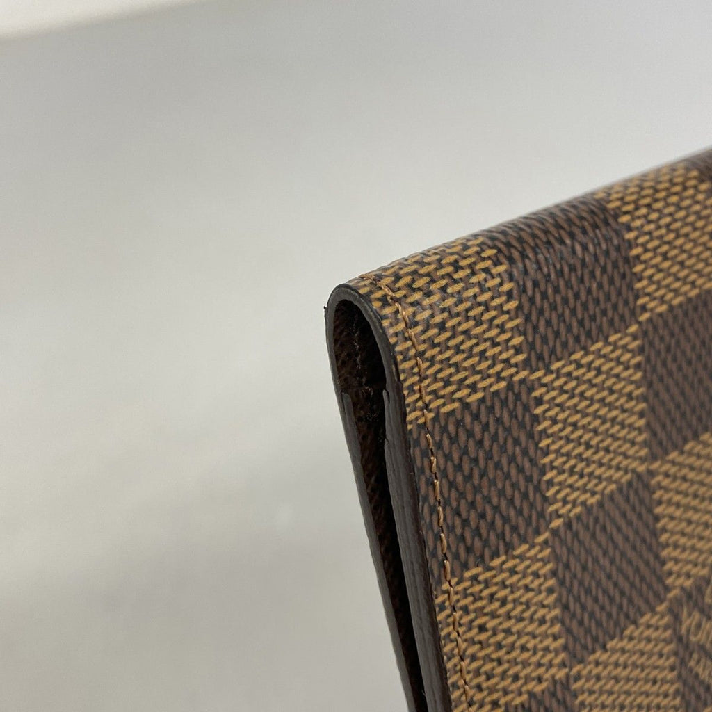 Louis Vuitton Long Bill Holder Damier Porte-Billets Carte Cles Ebene Wallet — view 7
