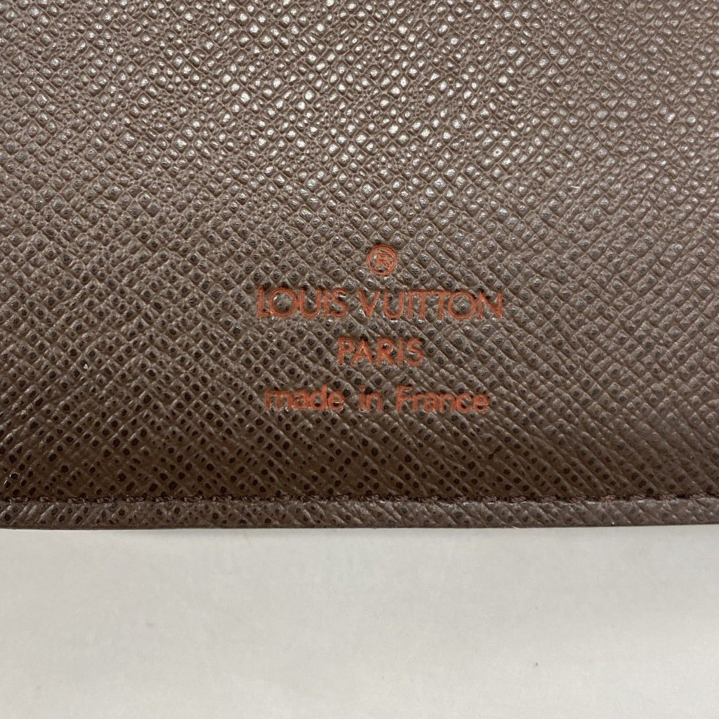 Louis Vuitton Long Bill Holder Damier Porte-Billets Carte Cles Ebene Wallet — view 4
