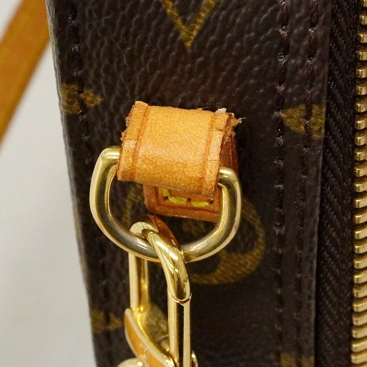 Louis Vuitton Handbag Monogram Spontini Brown 2-Way — view 7