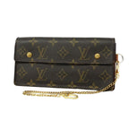 Louis Vuitton Wallet Monogram Portefeuille Accordion Brown