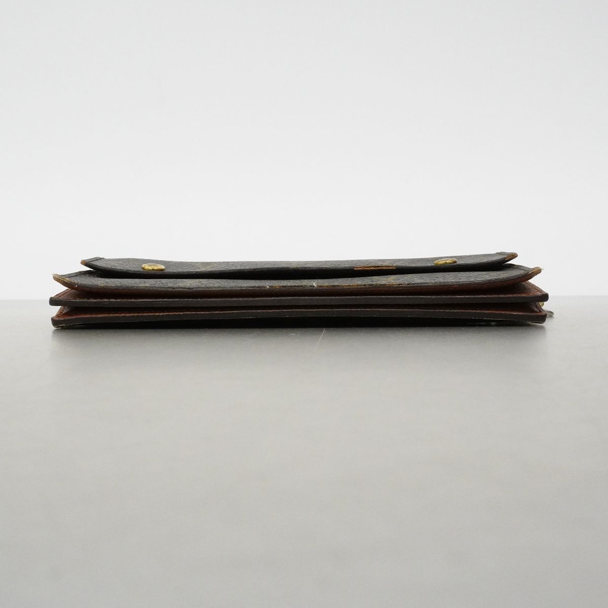 Louis Vuitton Wallet Monogram Portefeuille Accordion Brown — view 3