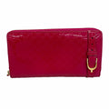 Gucci Wallet Micro GG Enamel Pink Gold