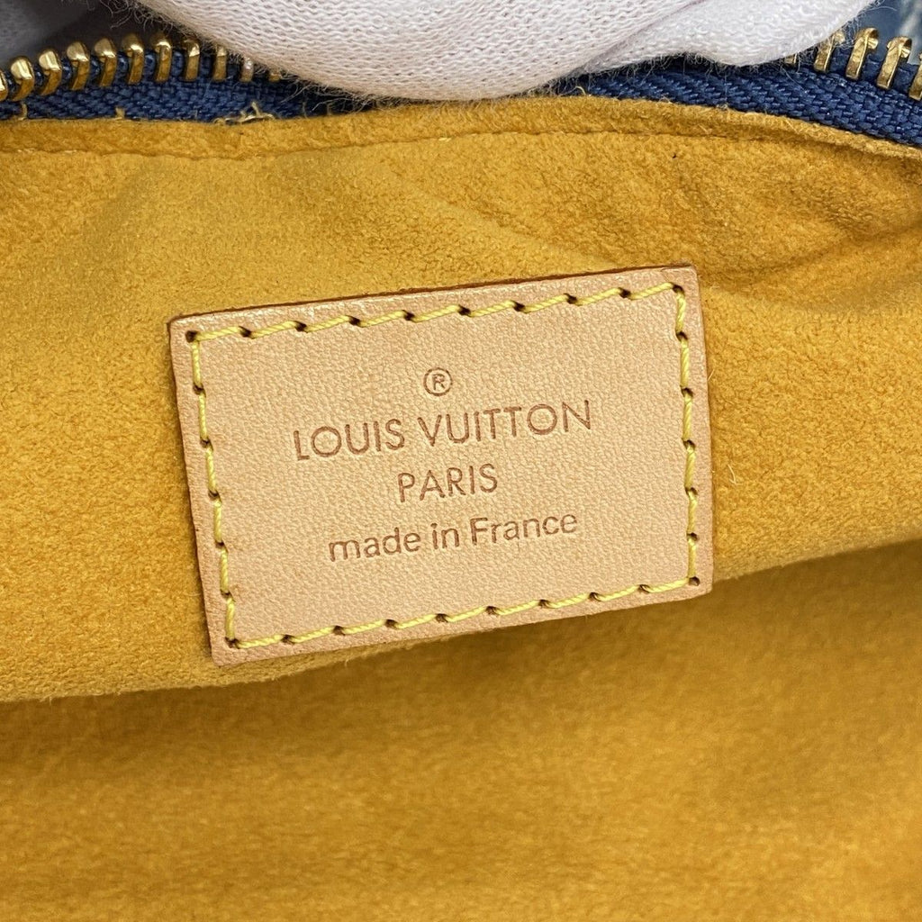 Louis Vuitton Shoulder Bag Monogram Denim PM Blue — view 5