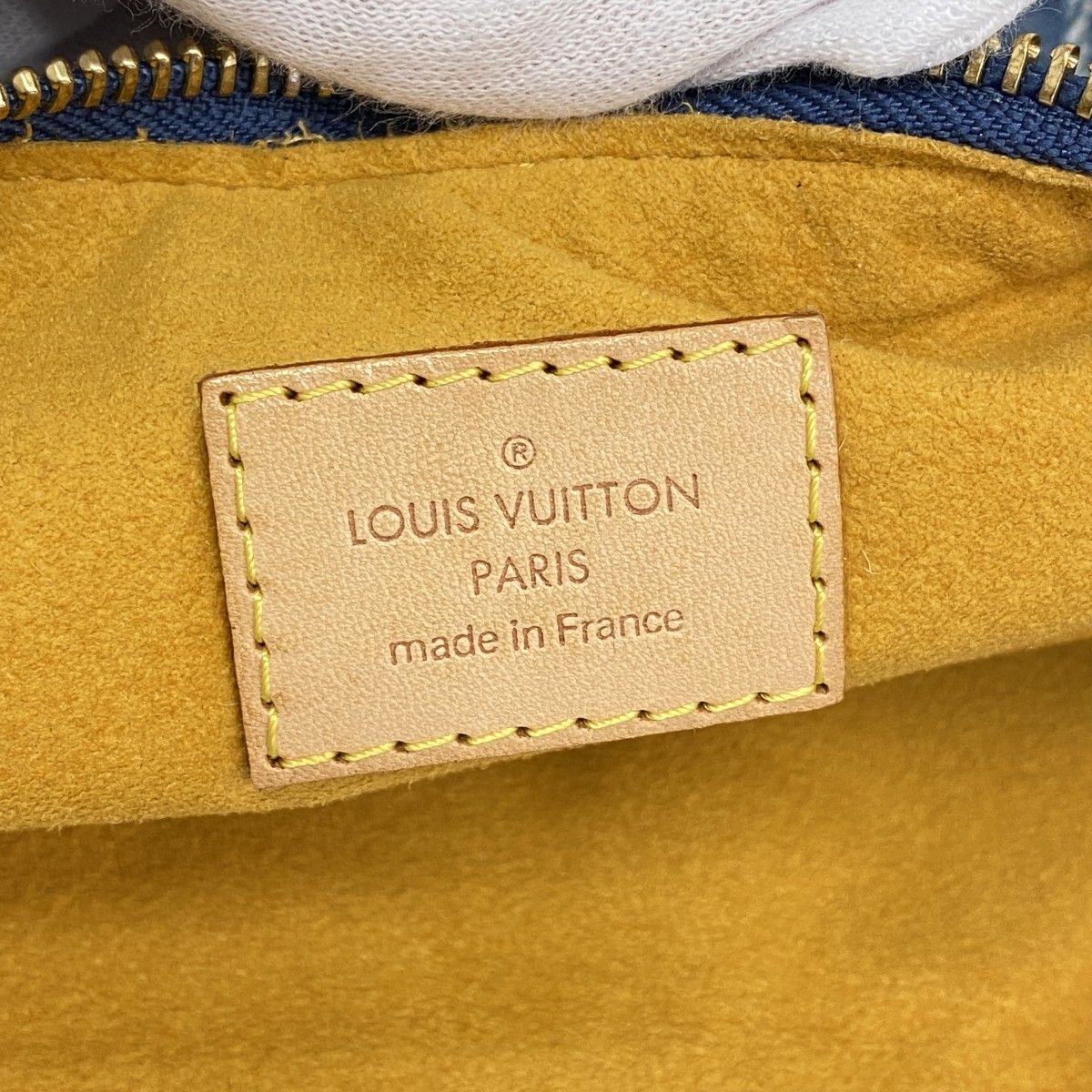 Louis Vuitton Shoulder Bag Monogram Denim PM Blue — view 5