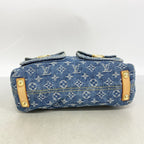 Louis Vuitton Shoulder Bag Monogram Denim PM Blue — view 3