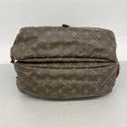 Louis Vuitton Shoulder Bag Monogram Saumur 35 Brown — view 3