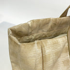 Chanel Tote New Travel Nylon Beige Silver — view 7