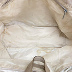 Chanel Tote New Travel Nylon Beige Silver — view 4