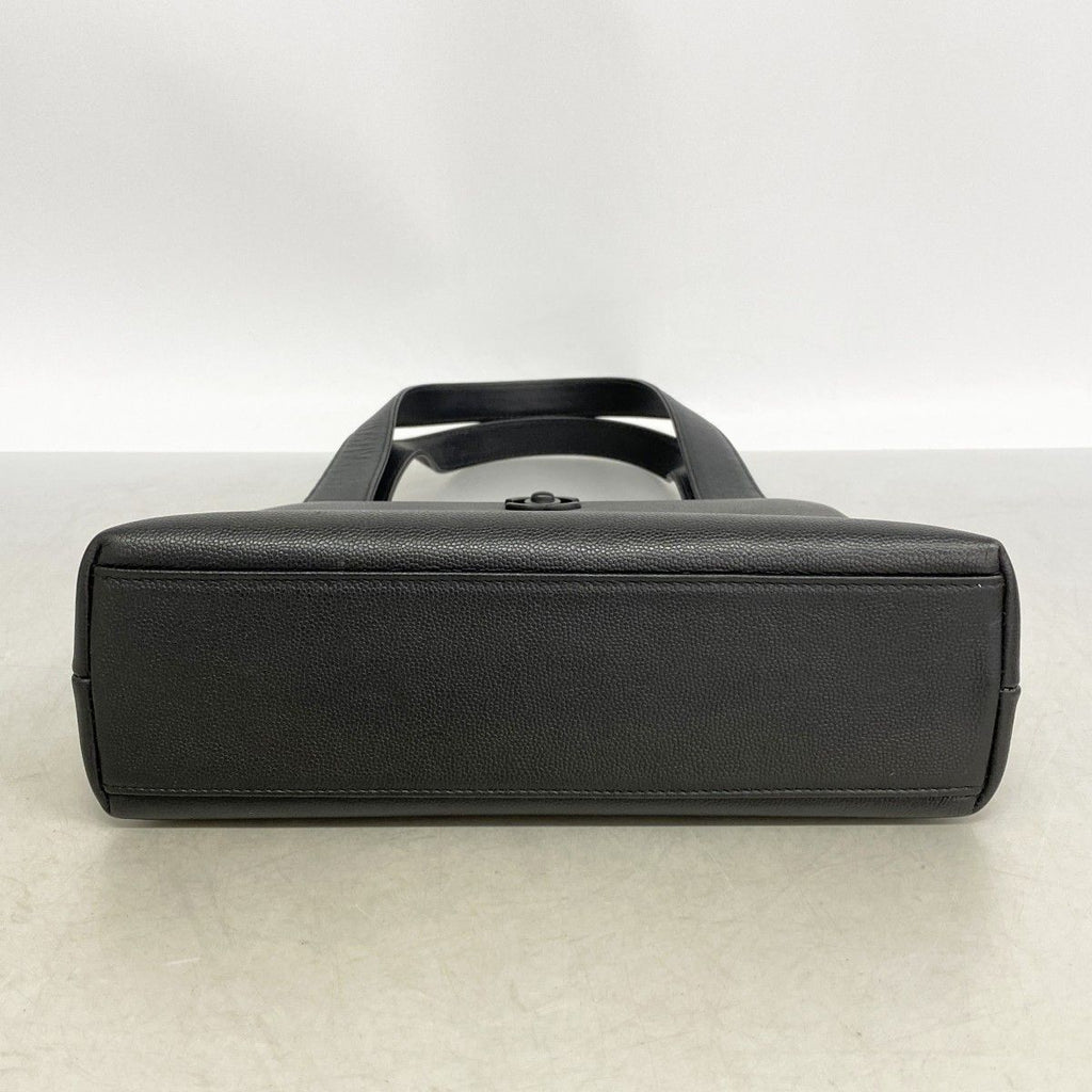 Chanel Handbag Caviar Leather Black Cles Dies — view 3
