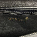 Chanel Handbag Caviar Leather Black Cles Dies — view 5
