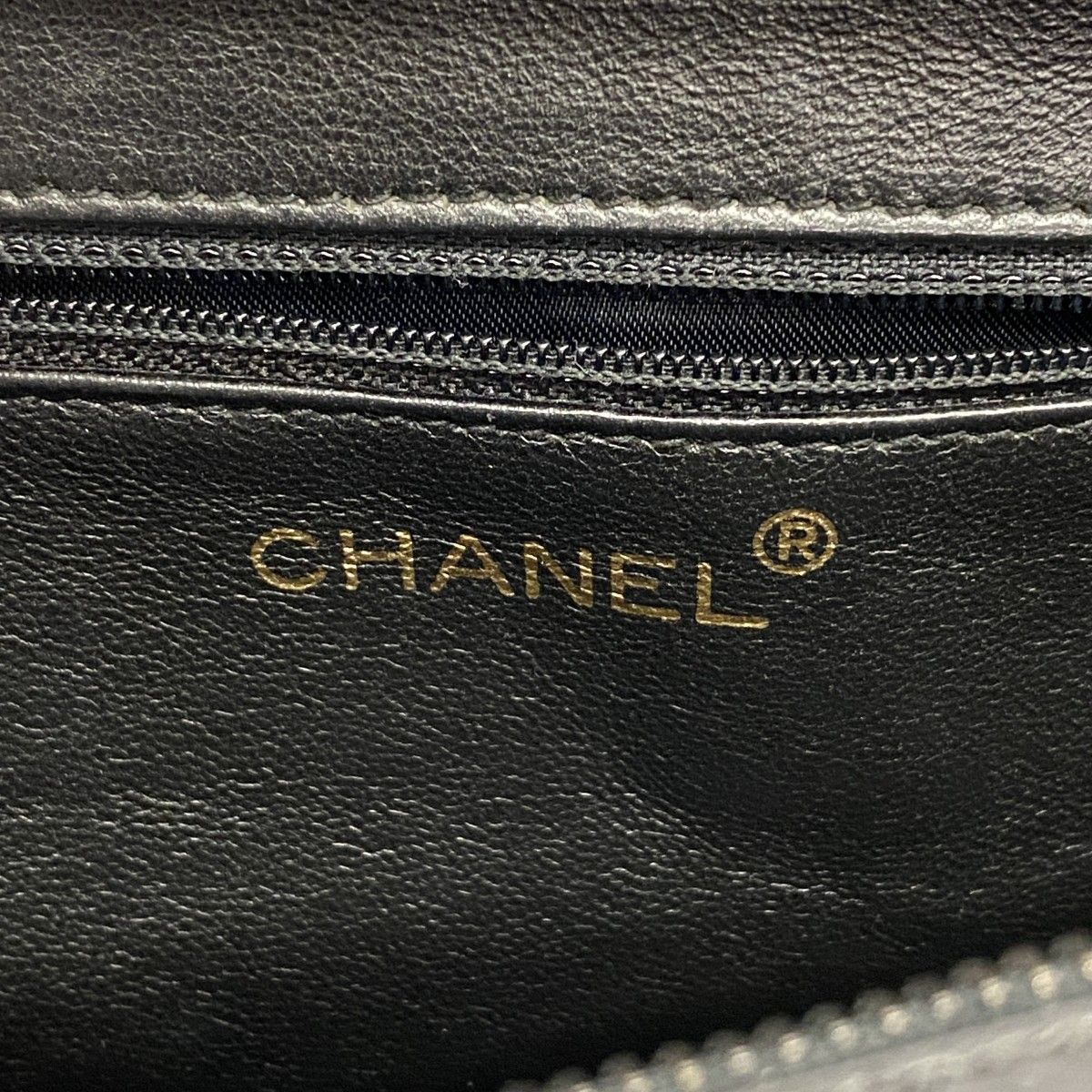 Chanel Handbag Caviar Leather Black Cles Dies — view 5