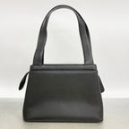 Chanel Handbag Caviar Leather Black Cles Dies — view 9