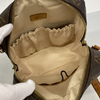 Louis Vuitton Handbag Monogram Spontini Brown 2-Way — view 4