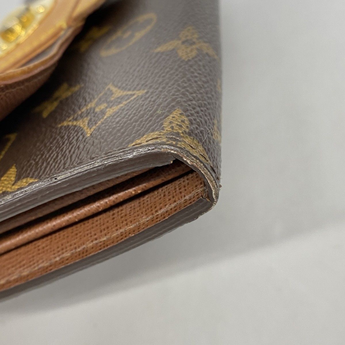 Louis Vuitton Wallet Monogram Portefeuille Boesi Brown — view 6