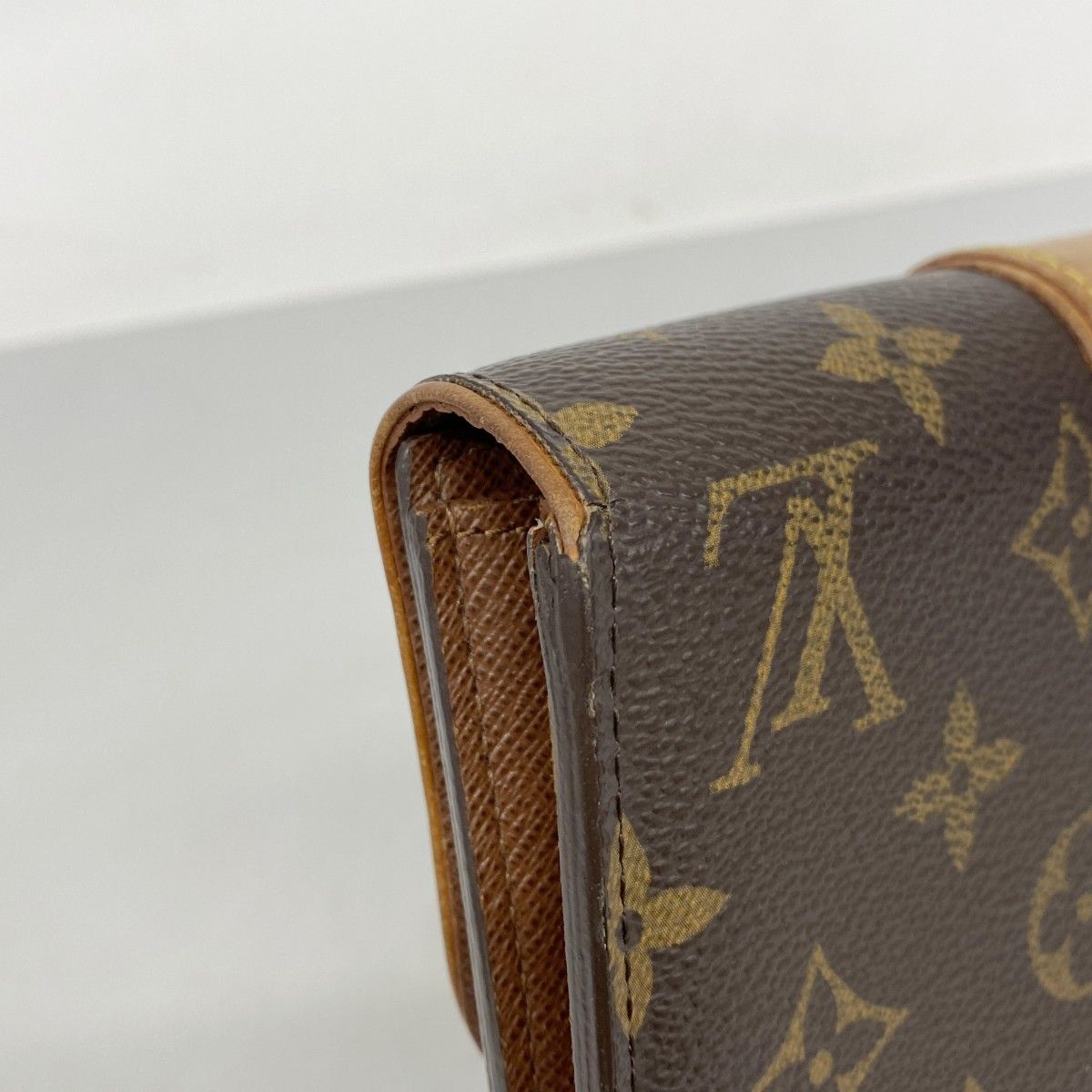 Louis Vuitton Wallet Monogram Portefeuille Boesi Brown — view 5