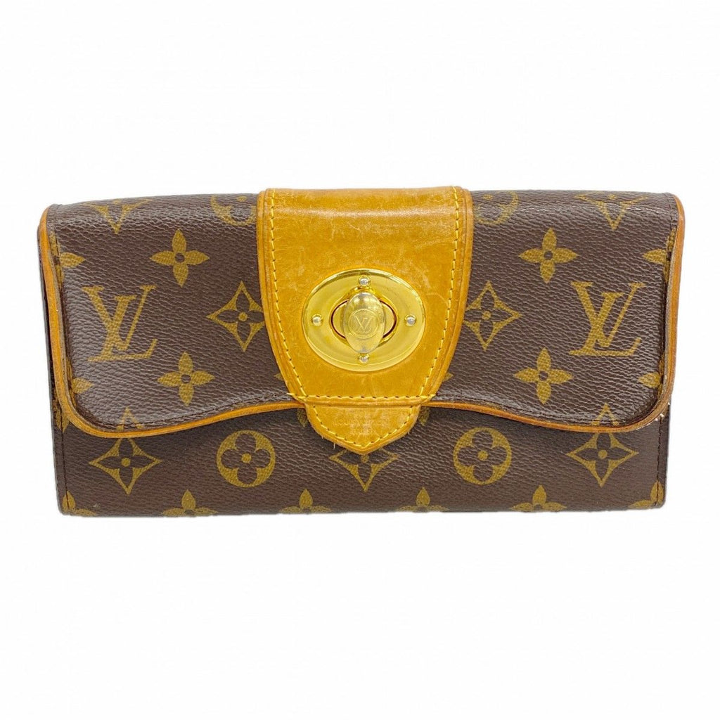 Louis Vuitton Wallet Monogram Portefeuille Boesi Brown