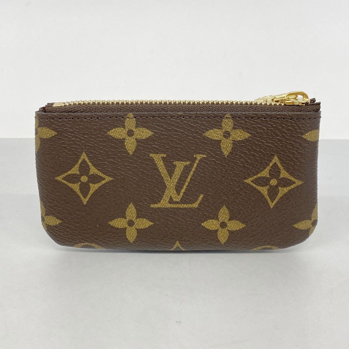 Louis Vuitton Coin Case Monogram Pochette Cles Brown — view 5
